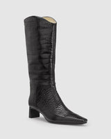 Absolute Boot - Black Croc