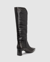 Absolute Boot - Black Croc