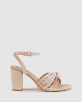 Adore Heel - Champagne Velvet - Premium Heel from Chaos & Harmony Bridal - Just $319! Shop now at Chaos & Harmony