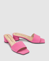 Cleo Heel - Fuchsia - Premium Low Heels from Chaos & Harmony - Just $299! Shop now at Chaos & Harmony