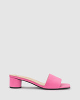 Cleo Heel - Fuchsia - Premium Low Heels from Chaos & Harmony - Just $299! Shop now at Chaos & Harmony