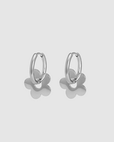 Daisy Earrings - Silver