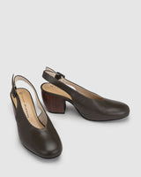 Gem Heel - Dark Moss