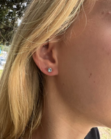 Harper Studs- Diamante/Gold