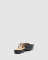 Lucia Flat - Black Croc - Premium Flats from Chaos & Harmony - Just $319! Shop now at Chaos & Harmony