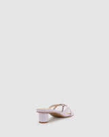 Maya Heel - Lilac - Premium Low Heels from Chaos & Harmony - Just $269! Shop now at Chaos & Harmony