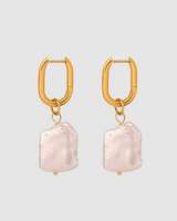 Nina Earrings - Pearl
