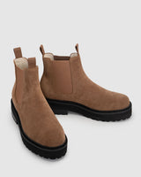 Queens Boot - Hazel Suede