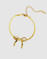 Ribbon Bracelet - Gold