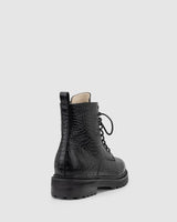 Roller Boot - Black Croc - Premium Boot from Chaos & Harmony - Just $389! Shop now at Chaos & Harmony
