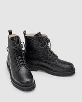 Roller Boot - Black Croc - Premium Boot from Chaos & Harmony - Just $389! Shop now at Chaos & Harmony