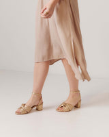 Treasure Heel - Gold Lines - Premium Heel from Chaos & Harmony Bridal - Just $369! Shop now at Chaos & Harmony