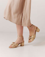 Treasure Heel - Gold Lines - Premium Heel from Chaos & Harmony Bridal - Just $369! Shop now at Chaos & Harmony
