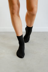 Cotton Socks Long - Black