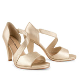 FOREVER High Heel - Gold Lines - Premium Heel from Chaos & Harmony Bridal - Just $129.0! Shop now at Chaos & Harmony