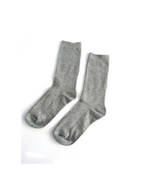 Cotton Socks Long - Silver - Premium Unclassified from 0 - Just $21.0! Shop now at Chaos & Harmony