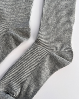 Cotton Socks Long - Silver - Premium Unclassified from 0 - Just $21.0! Shop now at Chaos & Harmony