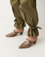 Lusso Mule - Snake - Premium Mule from Chaos & Harmony - Just $99.0! Shop now at Chaos & Harmony