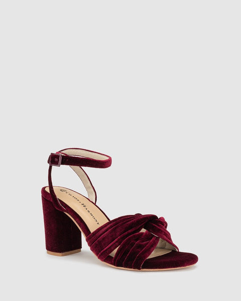 Adore Heel Wine Velvet Chaos Harmony