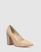 Brilliance Pump - Gold Lines - Premium Heel from Chaos & Harmony Bridal - Just $319! Shop now at Chaos & Harmony