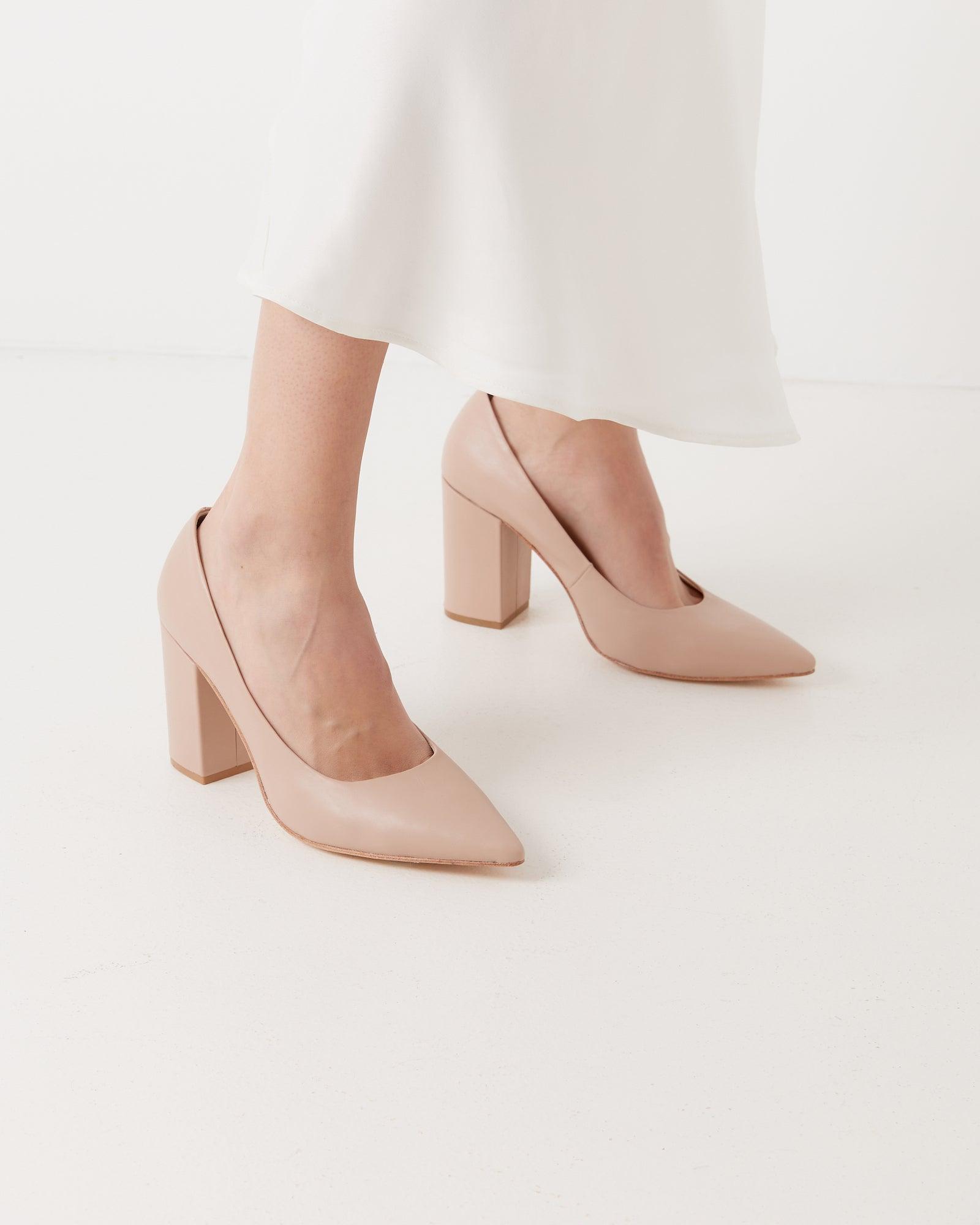 Brilliance Pump - Antique - Premium Heel from Chaos & Harmony Bridal - Just $319! Shop now at Chaos & Harmony