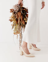 Brilliance Pump - Ivory - Premium Heel from Chaos & Harmony Bridal - Just $319! Shop now at Chaos & Harmony