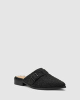 Collective Mule - Black Boucle - Premium Mule from Chaos & Harmony - Just $149.0! Shop now at Chaos & Harmony