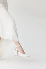 Daring Heel - Snow - Premium Heel from Chaos & Harmony Bridal - Just $319! Shop now at Chaos & Harmony