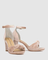 Eternal Heel - Champagne Velvet - Premium Heel from Chaos & Harmony Bridal - Just $329! Shop now at Chaos & Harmony