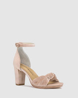 Eternal Heel - Champagne Velvet - Premium Heel from Chaos & Harmony Bridal - Just $329! Shop now at Chaos & Harmony