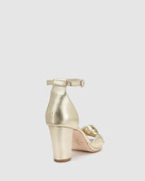Eternal Heel - Metallic Gold - Premium Heel from Chaos & Harmony Bridal - Just $389! Shop now at Chaos & Harmony