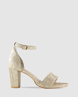 Evermore High Heel - Sparkle - Premium Mid heel from Chaos & Harmony Bridal - Just $149! Shop now at Chaos & Harmony