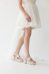 Fierce Heel - Ecru - Premium Heel from Chaos & Harmony Bridal - Just $329! Shop now at Chaos & Harmony