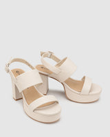 Fierce Heel - Ecru - Premium Heel from Chaos & Harmony Bridal - Just $329! Shop now at Chaos & Harmony
