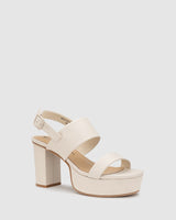Fierce Heel - Ecru - Premium Heel from Chaos & Harmony Bridal - Just $329! Shop now at Chaos & Harmony