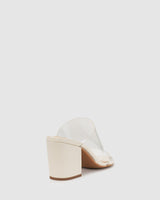 Glow Heel - Ecru Vinyl - Premium Heel from Chaos & Harmony Bridal - Just $289! Shop now at Chaos & Harmony