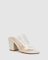 Glow Heel - Ecru Vinyl - Premium Heel from Chaos & Harmony Bridal - Just $289! Shop now at Chaos & Harmony