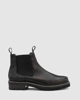 Halcyon Boot - Black leather Chelsea boot from Chaos & Harmony - Just $349. Shop now at Chaos & Harmony