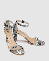 Lover Heel - Black & White Snake - Premium Heel from Chaos & Harmony - Just $139! Shop now at Chaos & Harmony