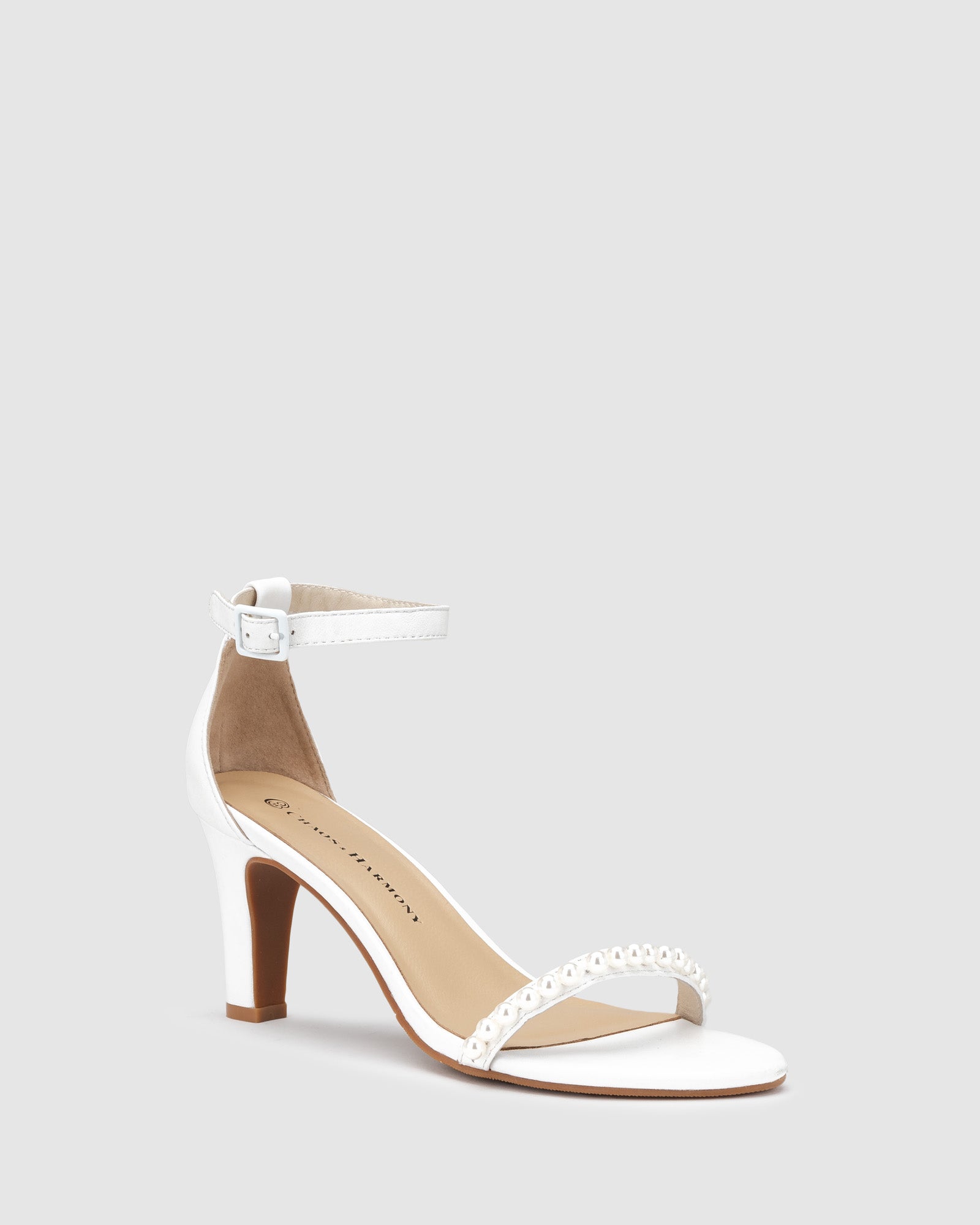 Lover Pearl Heel - Snow - Premium Heel from Chaos & Harmony Bridal - Just $329! Shop now at Chaos & Harmony