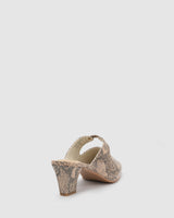 Lusso Mule - Snake - Premium Mule from Chaos & Harmony - Just $99.0! Shop now at Chaos & Harmony