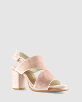 Passion - Blush Velvet - Premium High Heel from Chaos & Harmony - Just $319! Shop now at Chaos & Harmony