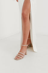 Swoon Heel - Antique - Premium Heel from Chaos & Harmony Bridal - Just $369! Shop now at Chaos & Harmony