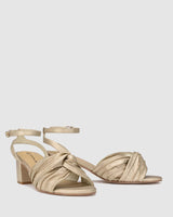 Treasure Heel - Gold Lines - Premium Heel from Chaos & Harmony Bridal - Just $369! Shop now at Chaos & Harmony