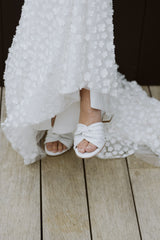 Treasure Heel - Snow - Premium Heel from Chaos & Harmony Bridal - Just $369! Shop now at Chaos & Harmony