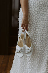 Treasure Heel - Snow - Premium Heel from Chaos & Harmony Bridal - Just $369! Shop now at Chaos & Harmony