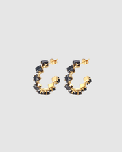 Freya Hoops - Black