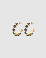 Freya Hoops - Black
