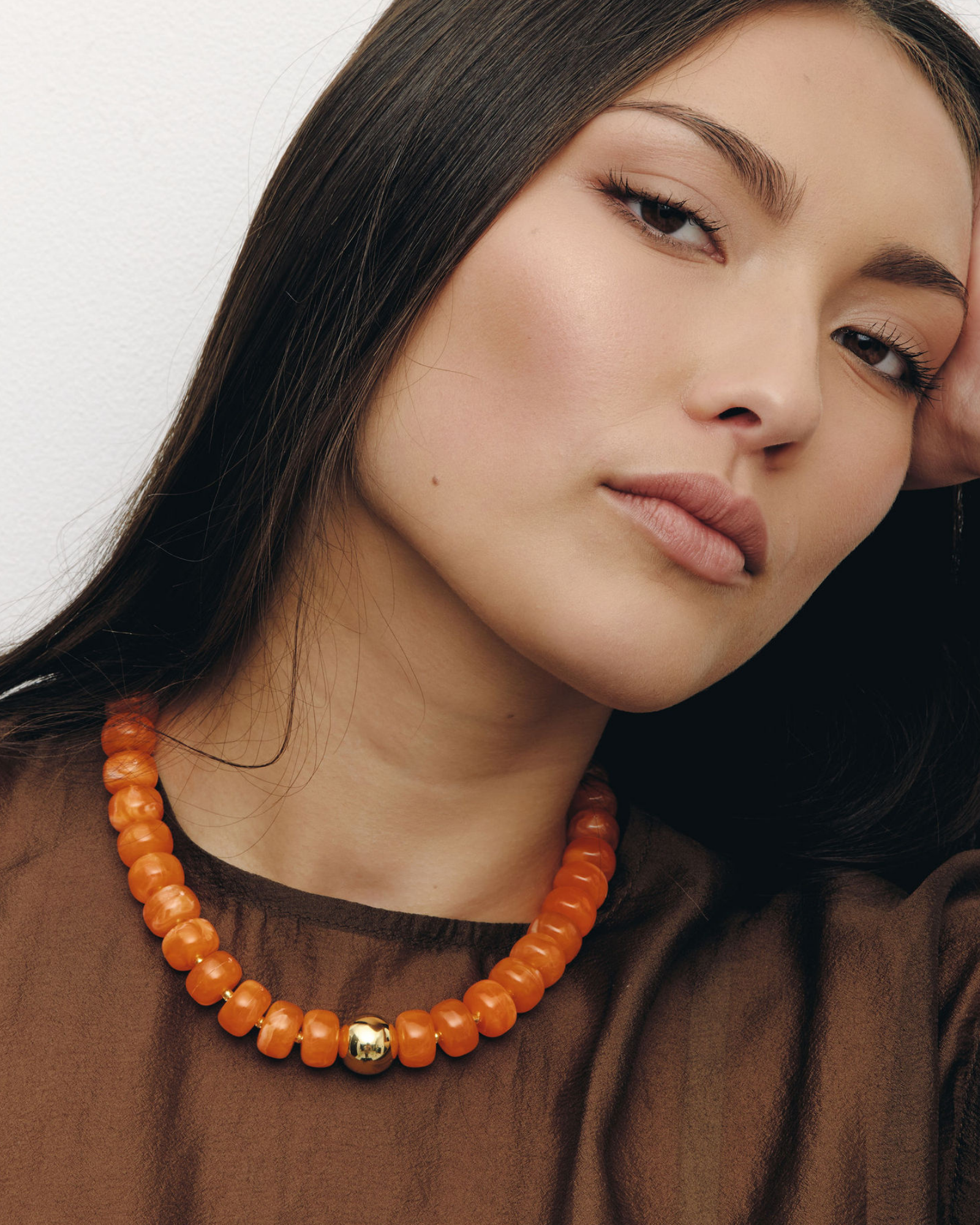 Bonnie Necklace - Orange