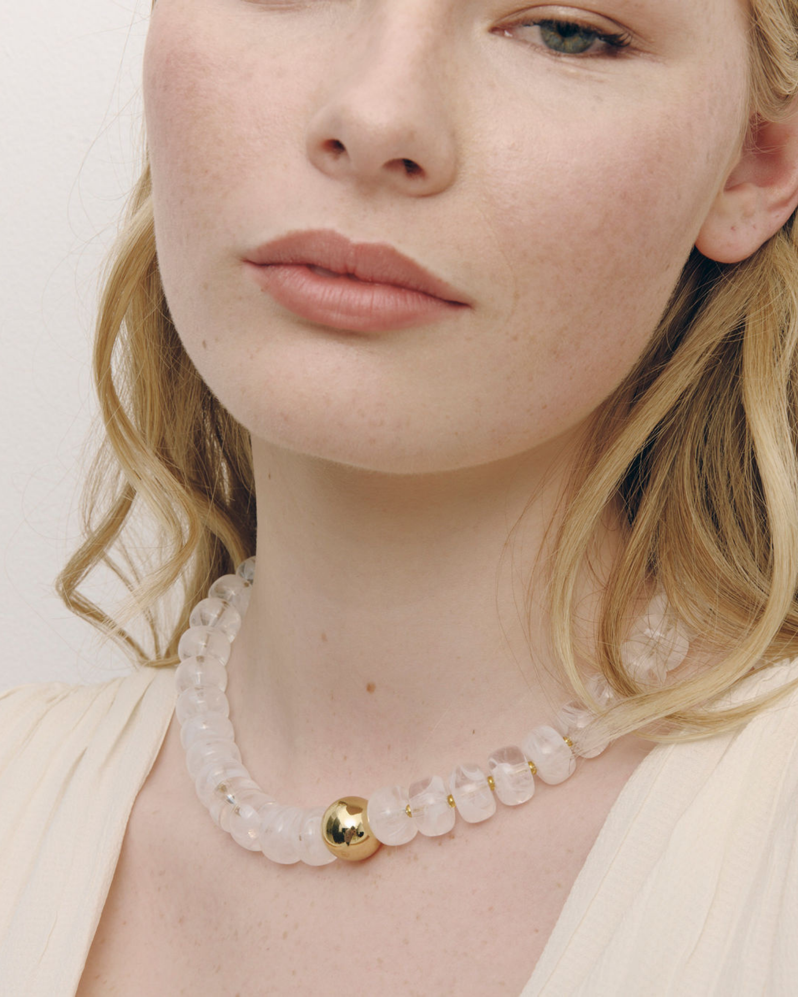 Bonnie Necklace - White